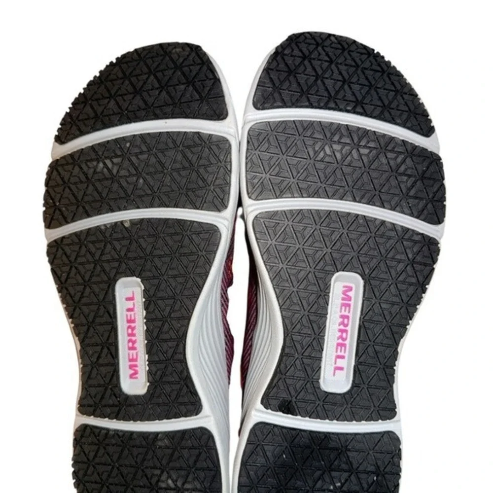NEW Merrell Work Sneaker Women 7.5M Carbon Fiber Safety Toe Pink ASTM F2413-18EH